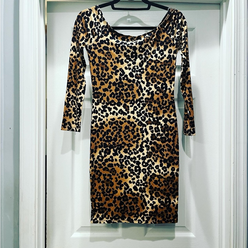 Animal Print Dress